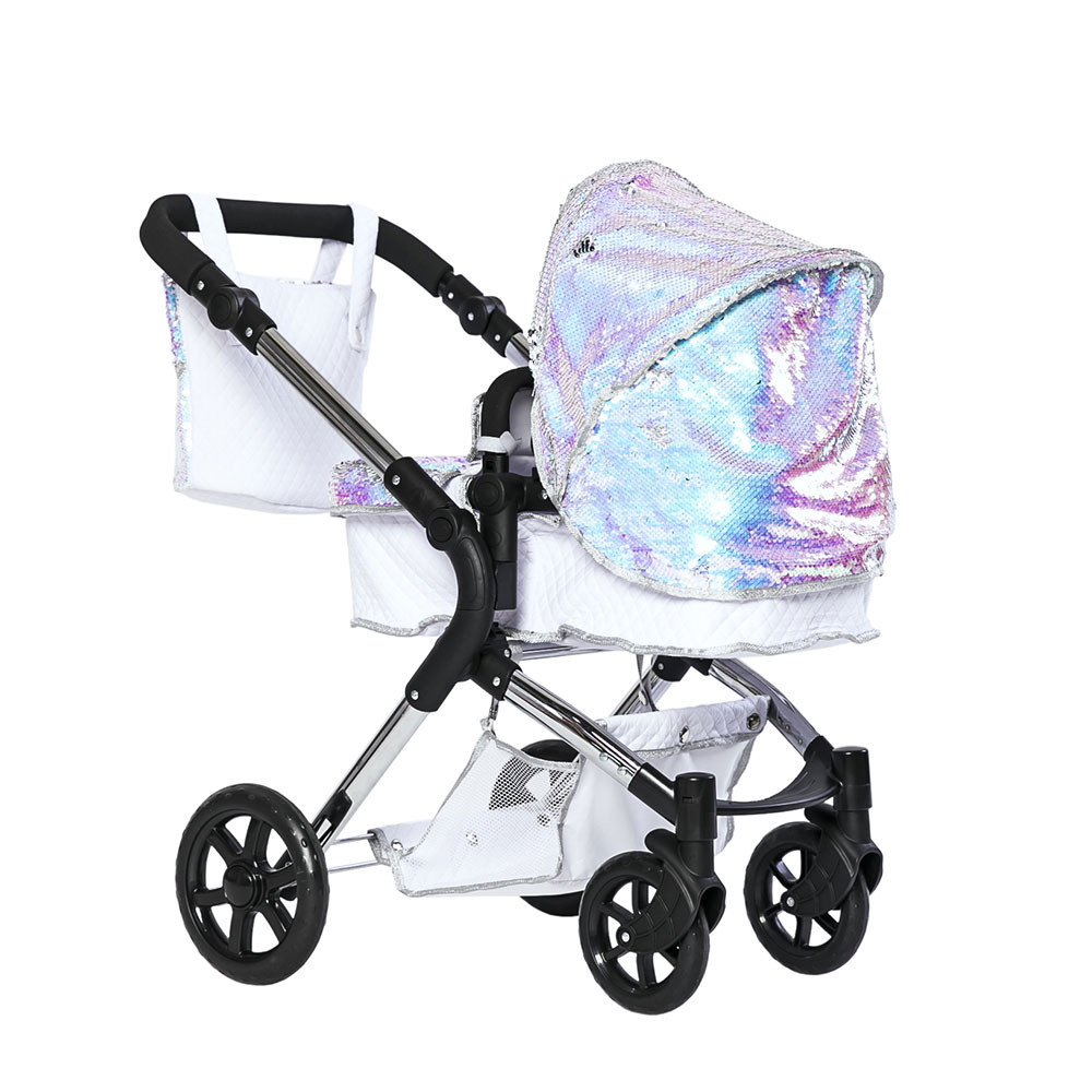 Roma Polly Single Dolls Pram - Mermaid at Pram World