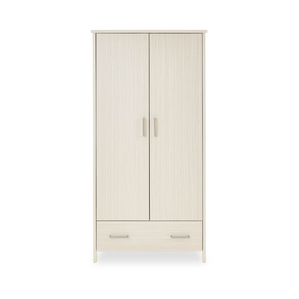 Photos - Kids Furniture Obaby Nika Double Wardrobe - Oatmeal 28OB1003 