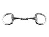 Borraq, Eggbutt Snaffle Horse Bit with Stainless Steel Mouthpiece With KK Link