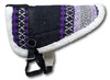 Top Quality Bareback Saddle Pad with fleece underlay for comfort & breathability. Washable, adjustable with gator grip buckles, includes pony stirrups.