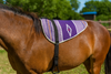 Ride naturally with the Navajo Print Padded Bareback Pad featuring detachable stirrups, fleece lining, and a secure front strap. Perfect for training young horses, beach rides, or everyday use. Fits both Cob and Full horses.