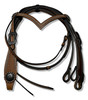 Concho Western BRIDLE - Headstall With reins
