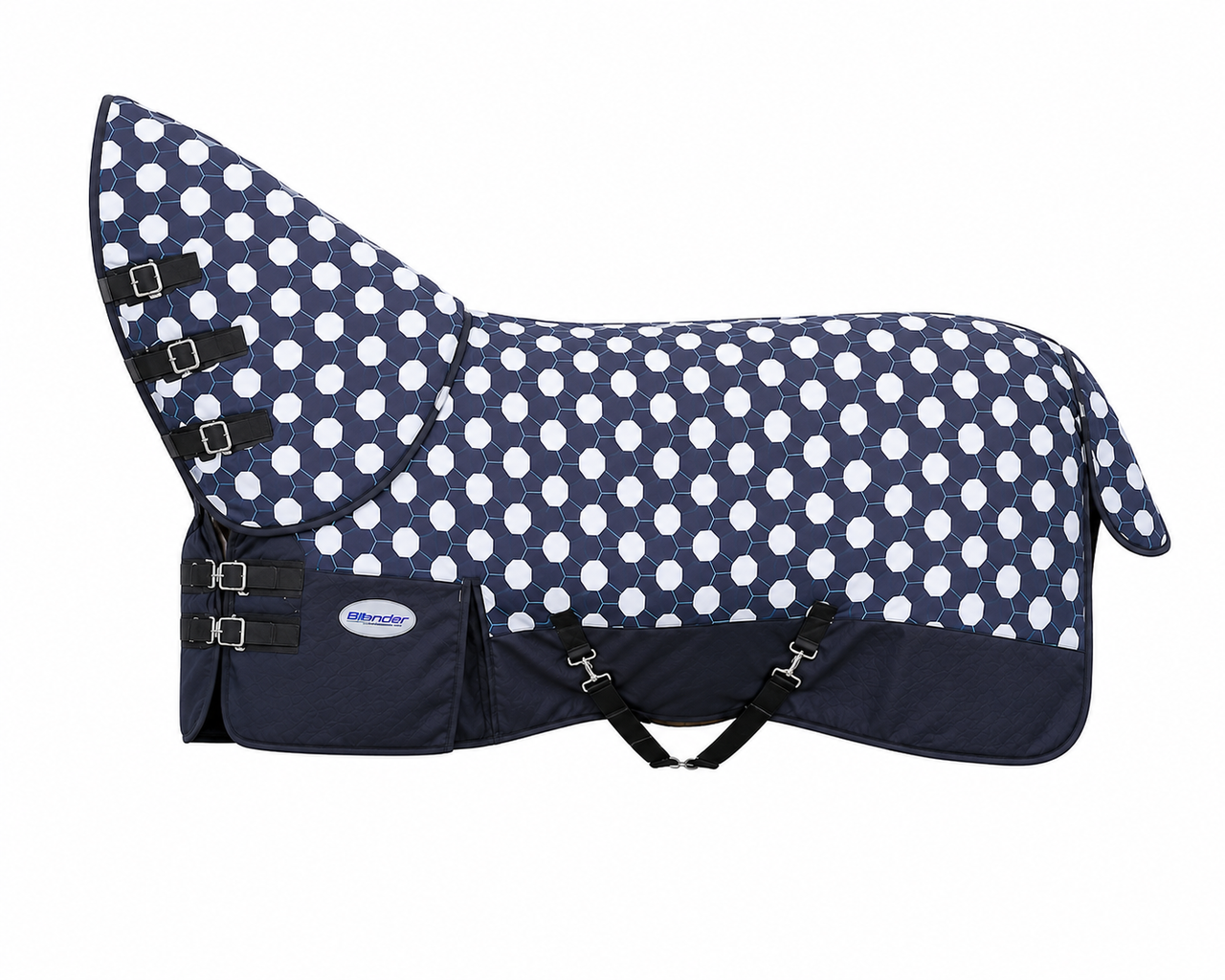 Deluxe 1200D Ripstop Waterproof Combo Horse Rug – 300G Fill, Assorted color 