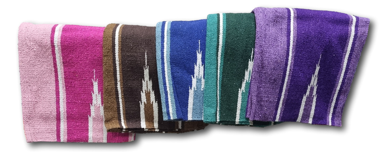 Navajo saddle cloth, western saddle pad, Navajo print saddle blanket, horse saddle cloth, western riding gear, cotton blend saddle pad