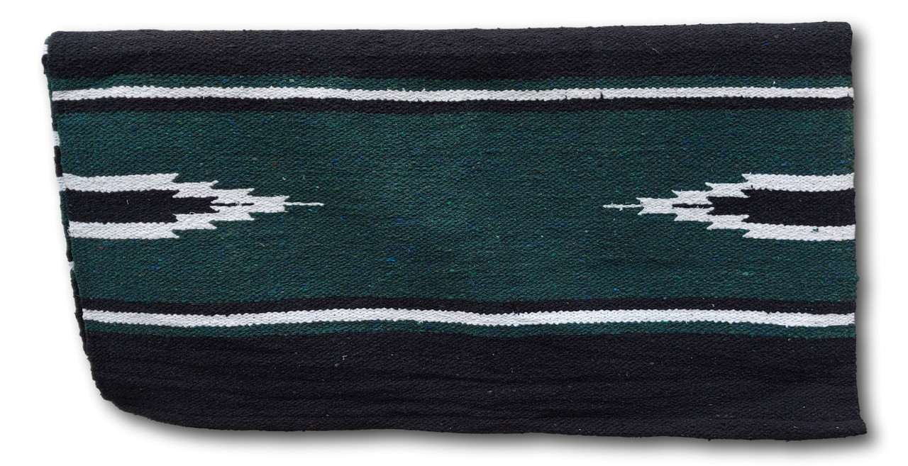 Navajo saddle cloth, western saddle pad, Navajo print saddle blanket, horse saddle cloth, western riding gear, cotton blend saddle pad
