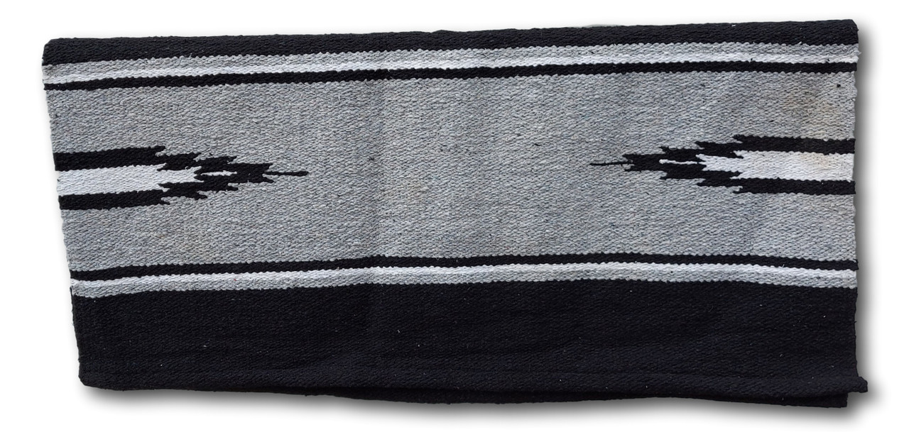 Navajo saddle cloth, western saddle pad, Navajo print saddle blanket, horse saddle cloth, western riding gear, cotton blend saddle pad