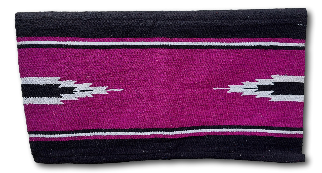 Navajo saddle cloth, western saddle pad, Navajo print saddle blanket, horse saddle cloth, western riding gear, cotton blend saddle pad