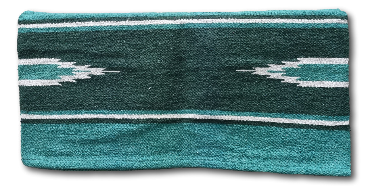 Navajo saddle cloth, western saddle pad, Navajo print saddle blanket, horse saddle cloth, western riding gear, cotton blend saddle pad