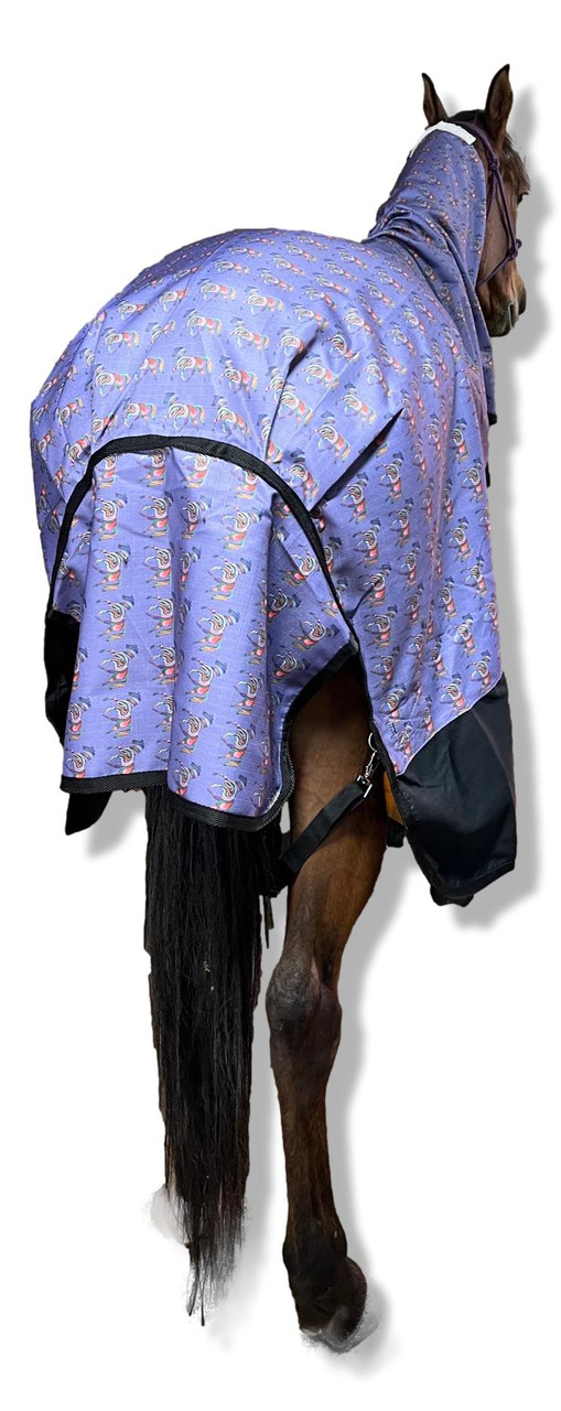 Unicorn Rain sheet Combo, 1200 Denier Outdoor waterproof Horse Combo Rug