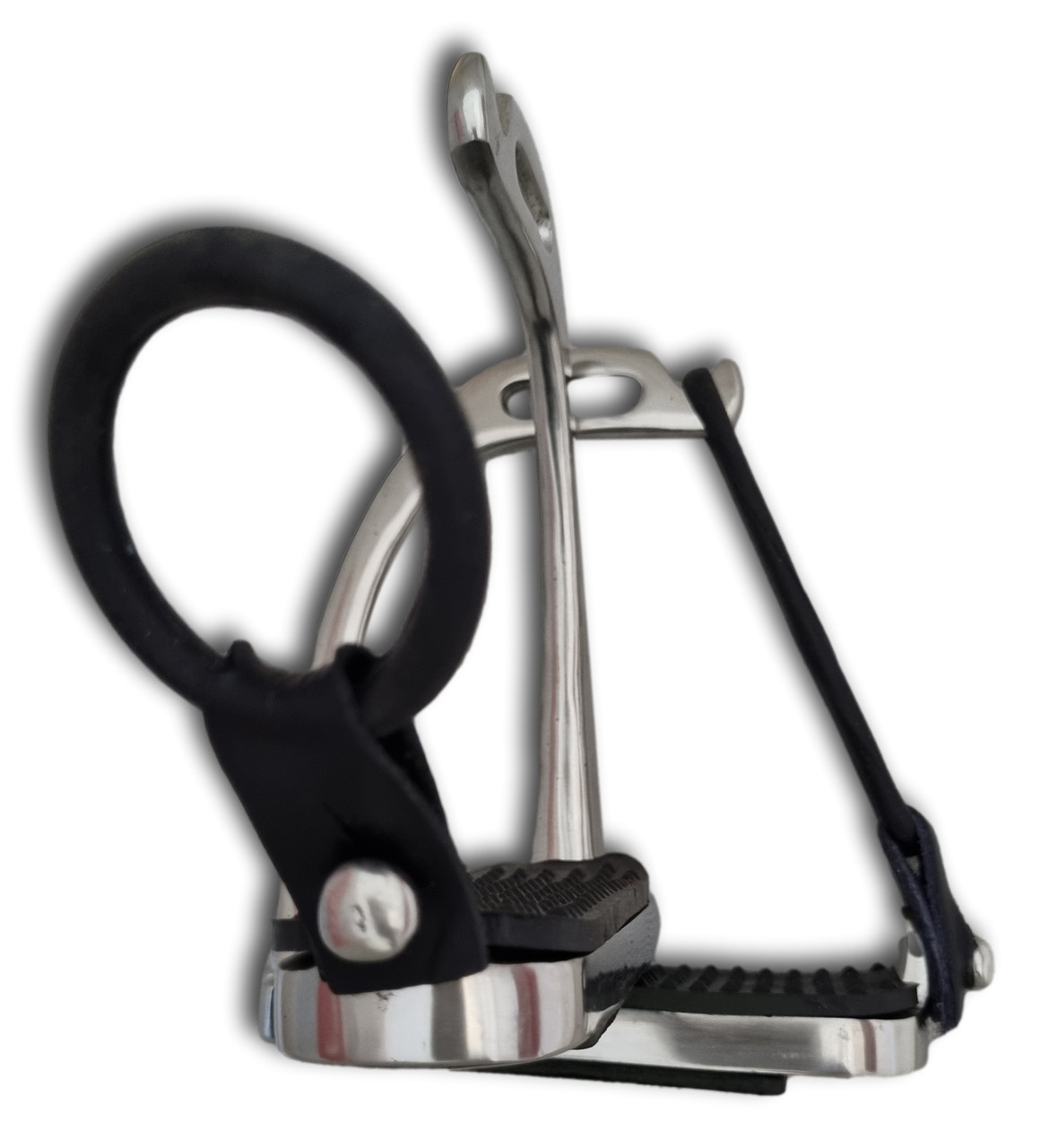 PEACOCK STIRRUPS HORSE EQUESTRIAN SAFETY NON- RUSTY STIRRUPS
