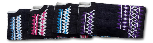 Navajo Western Saddle Pad/Saddle Cloths Thick Fur Padding back 