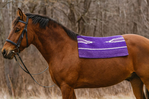 Navajo saddle cloth, western saddle pad, Navajo print saddle blanket, horse saddle cloth, western riding gear, cotton blend saddle pad
