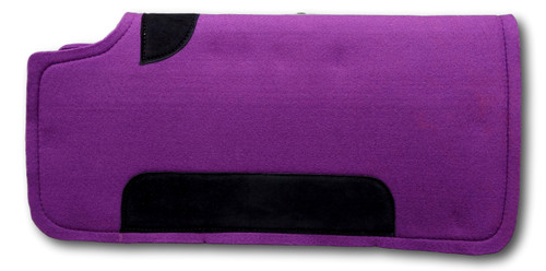 Thick Felt Western Saddle Pad with cut back 32"x32" Suede Pads