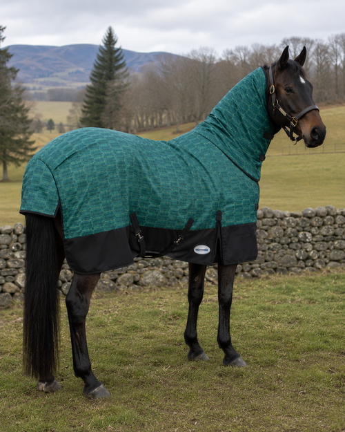 Deluxe 1200D Ripstop Waterproof Combo Horse Rug – 100G Fill