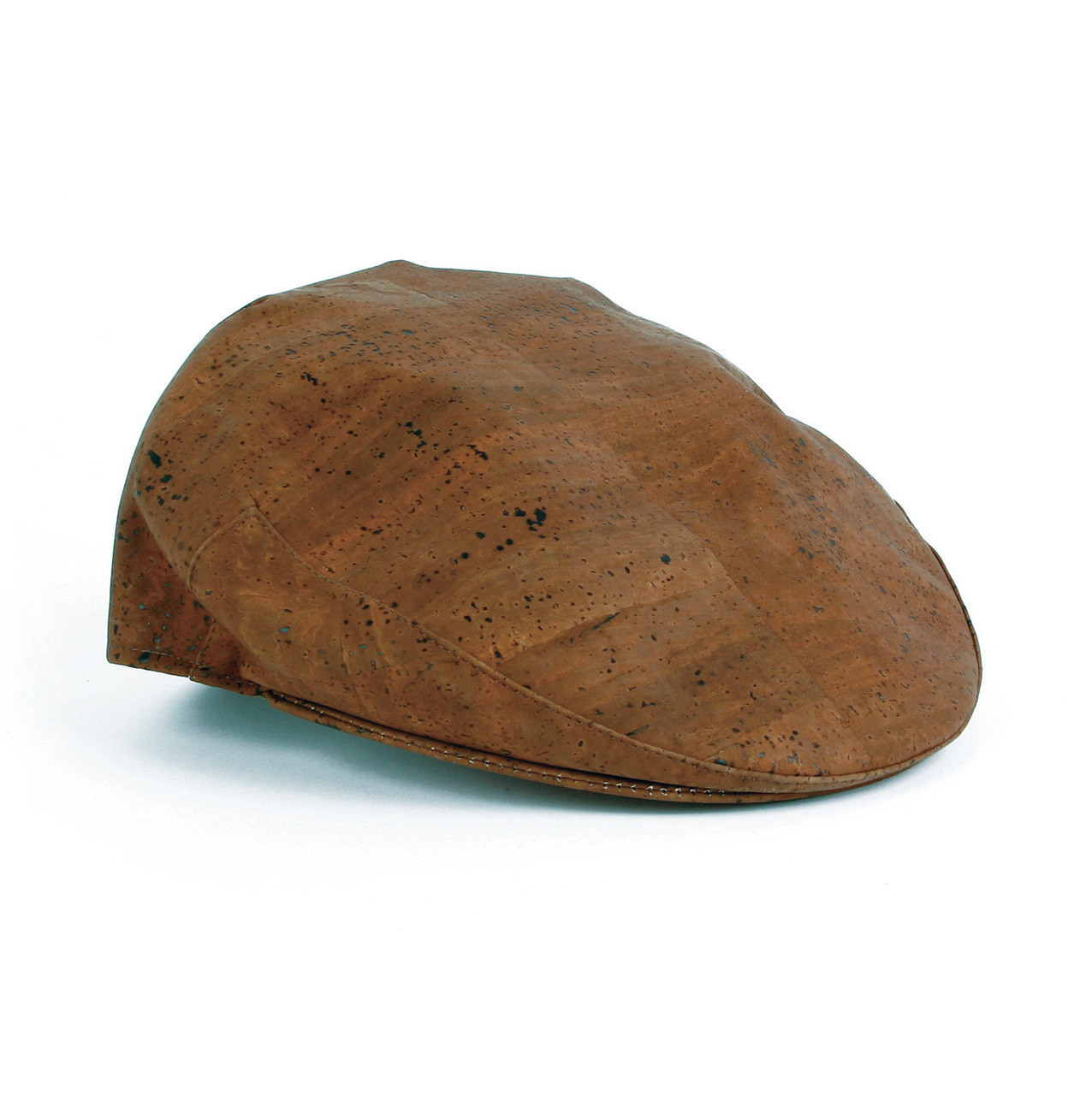 Chocolate Brown Cork Unisex Beret 