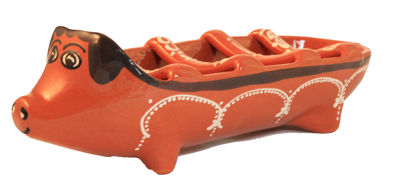 Antigo - Clay PIG Sausage Roaster - Iberian Import Co