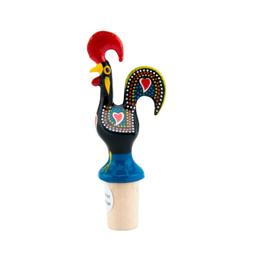Barcelos Good Luck Rooster Wine Stopper