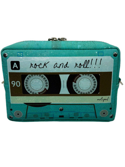 Turquoise Cork Cassette Crossbody/Belt Bag Turquoise Cork Cassette Crossbody/Belt Bag