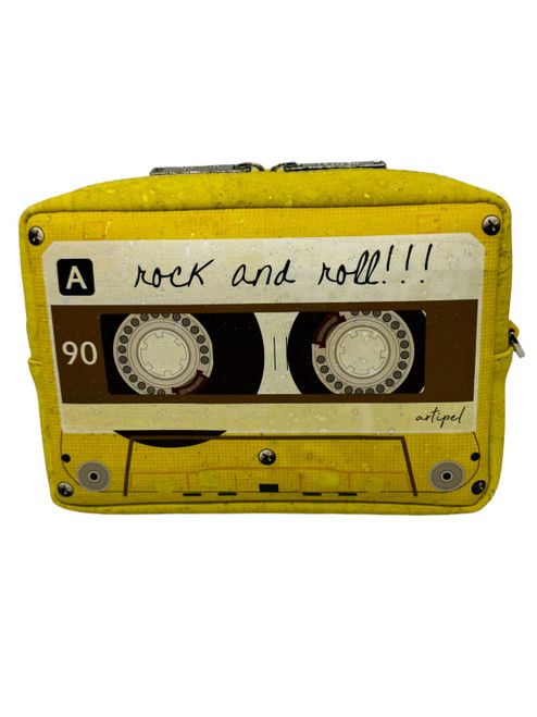 Yellow Cork Cassette Crossbody/Belt Bag Yellow Cork Cassette Crossbody/Belt Bag