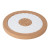 White Ceramic Tile and Cork Trivet 