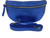Metallic Blue Belt Bag - Barcelona  Metallic Blue Belt Bag - Barcelona