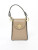 Beige "Bee" Cell Bag with Gold Chain - Barcelona 