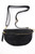 Metallic Black Belt Bag Crossbody - Barcelona  Metallic Black Belt Bag Crossbody - Barcelona