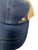 Natural and Navy Blue Cork Baseball Cap Natural and Navy Blue Cork Baseball Cap
