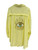 Yellow Oversized Evil Eye Gauze Cotton Button Shirt