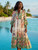 Meadow Paisley 3/4 Sleeve Dress