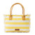 Saint Tropez Tote Bag In Yellow & White