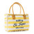 Saint Tropez Tote Bag In Yellow & White