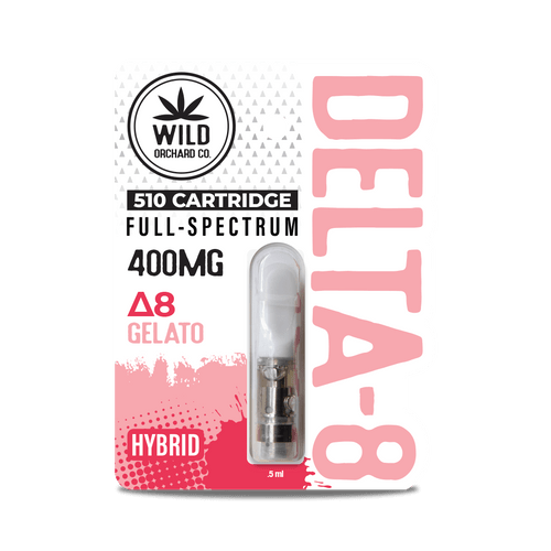 Wild Orchard - Delta 8 - 510 Cartridge - Gelato - 400MG