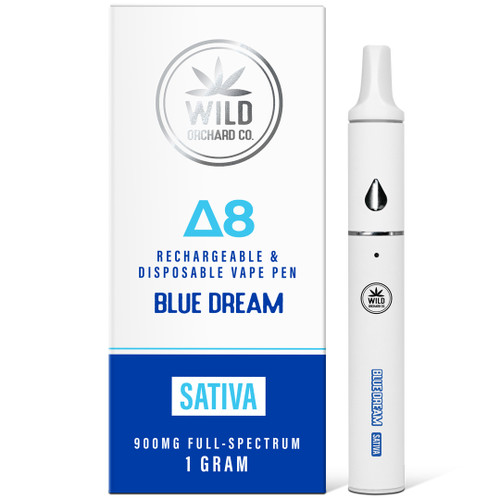 Wild Orchard - Delta 8 - Disposable Vape - Blue Dream - 1G