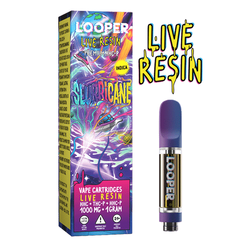 Looper - Live Resin - HCCP - 510 Cartridge - Slurricane - 1G