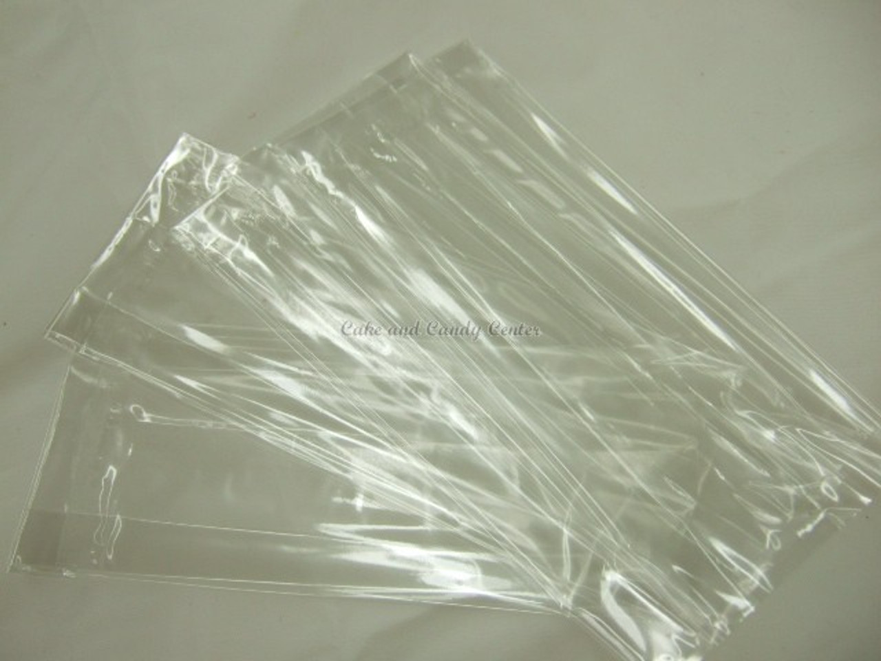 Gusseted Cellophane Bags - 4 x 2 3/4 x 10 3/4