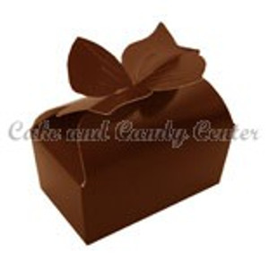 Bow Box-Brown Bulk Pkg. of 50