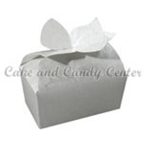 Bow Box-Marble-White Bulk Pkg. of 50 Bow Box-Marble-White Bulk Pkg. of 50