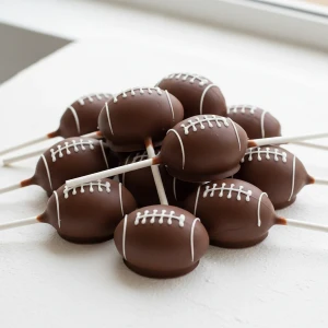[Football Cake Pops]