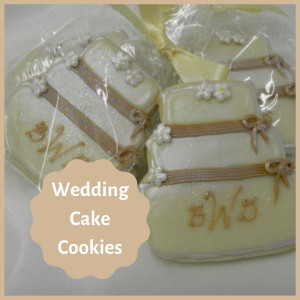 [Wedding Cake Cookies]