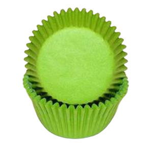 Lime Green Baking Cups