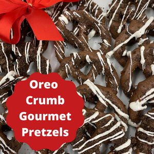Gourmet Large Oreo Crumb Pretzels
