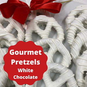 Gourmet Large Pretzels White