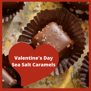 Sea Salt Caramels a delicious combo of sweet and salty!  Who can resist eating the whole box.   Sea Salt Caramels a delicious combo of sweet and salty!  Who can resist eating the whole box.