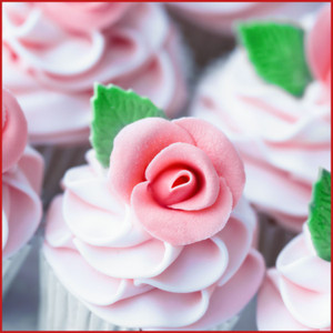 [Pink Rose Cupcakes]