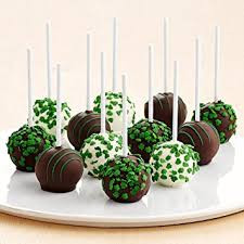 [St. Patrick's Day Cake Pops]