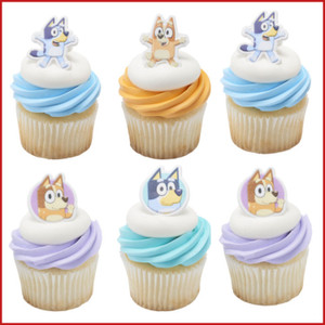 [Bluey Ring Cupcakes]