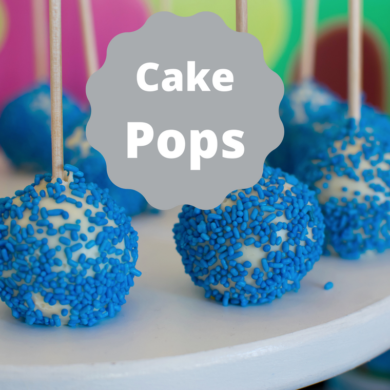Blue gender cake pops are very popular for baby showers and gender parties, however can be ordered for any occasion.  Made with our moist white cake inside then dipped in blue chocolate coating with sprinkles on top! 