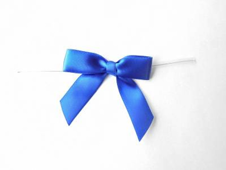 Twistie Bow Royal Blue