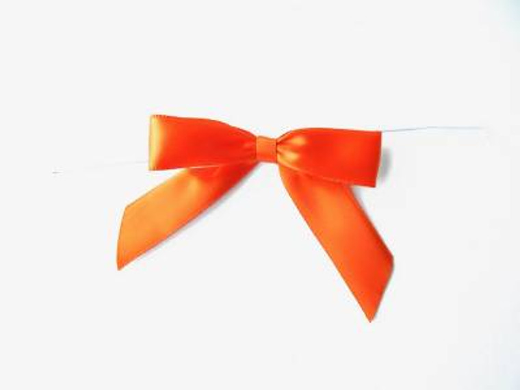 Twistie Bow Orange